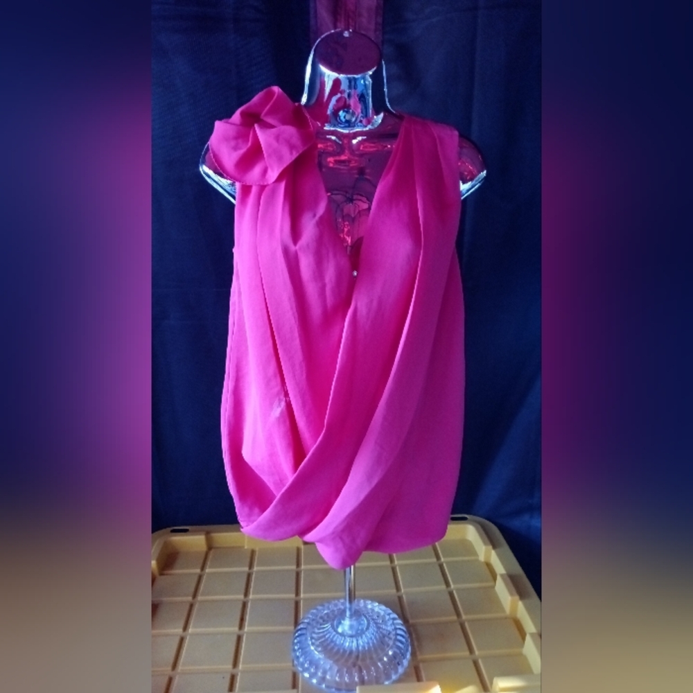 RACHEL Rachel Roy Women's Pink crop top.. Size XS